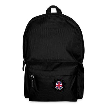 Aberdeen Skyline Uk Flag Travel Souvenir - Backpack - black - Front