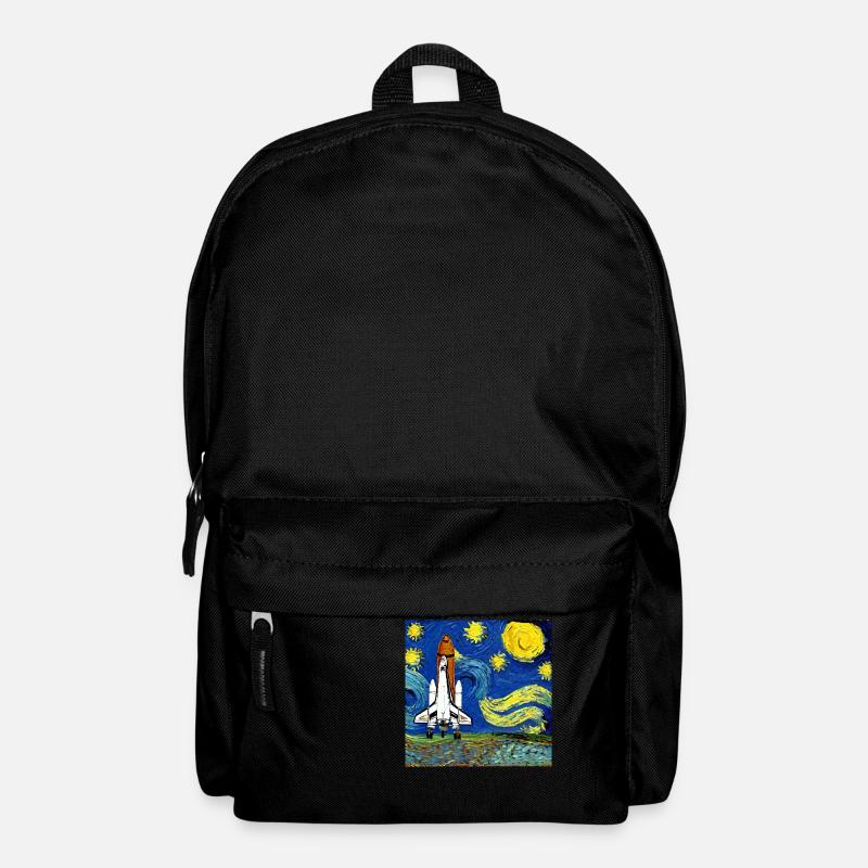 Space Shuttle Van Gogh - Backpack - black