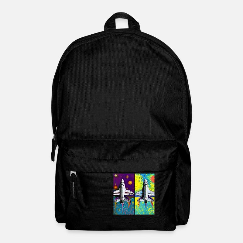Space Shuttle Van Gogh - Backpack - black