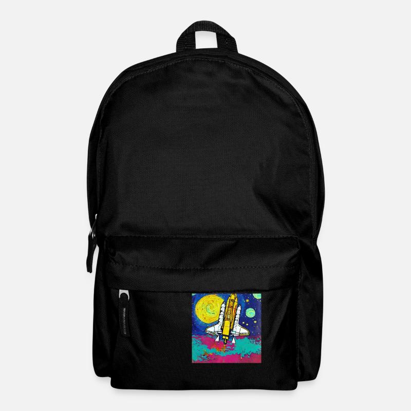 Space Shuttle Van Gogh - Backpack - black