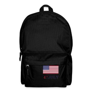 Independance Day - Rucksack - Schwarz - Vorne