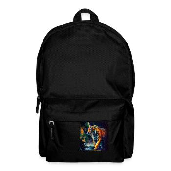 Bengal Tiger on the Prowl - Backpack - black - Front