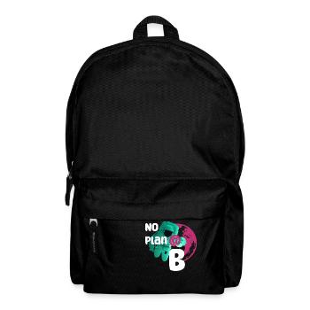 Pas de plan B - Sac à dos - noir - Devant