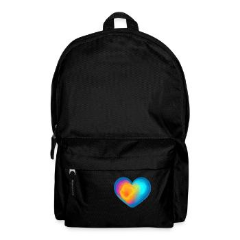 Fête des mères Saint-Valentin Mariage Fiançailles Amour - Sac à dos - noir - Devant