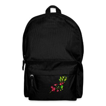 Flowers - Backpack - black - Front