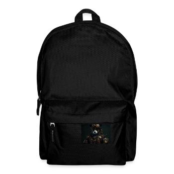 Panda 4 - Rucksack - Schwarz - Vorne