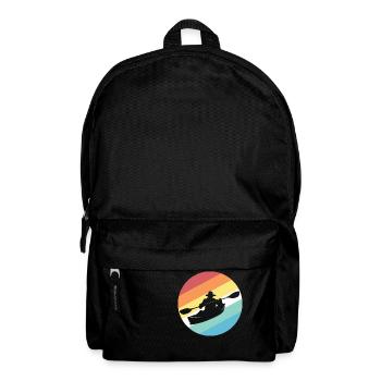 Sports nautiques en kayak - Sac à dos - noir - Devant