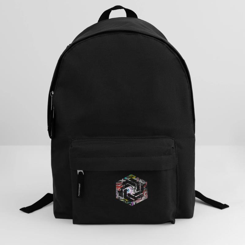 hexagon programming programmer coding geometric Backpack