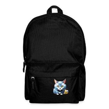 Blue Kitten - Backpack - black - Front