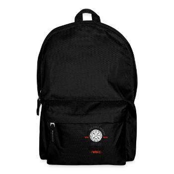 Der Weg eines Kriegers - Rucksack - Schwarz - Vorne