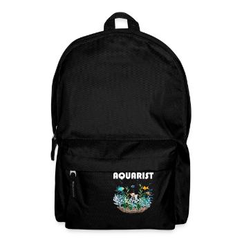Aquarist Life Fish Keeping Aquarium Owner - Rucksack - Schwarz - Vorne