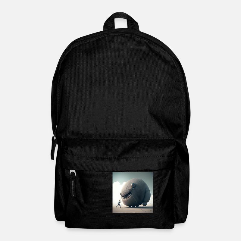 Weird Up Goes Down - Backpack - black