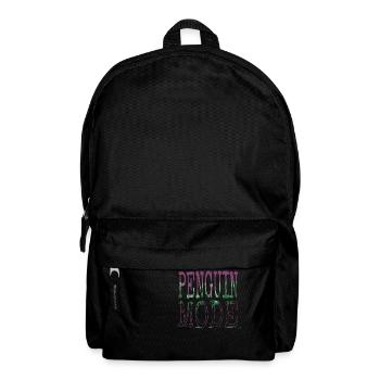 Emperor Penguin DJ DAB Move Ice Animated Film - Backpack - black - Front
