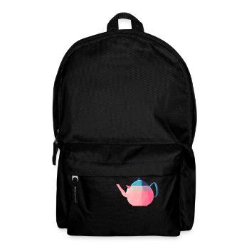 Tea Cup Tea Saying Tea Bag Gift Drink - Backpack - black - Front