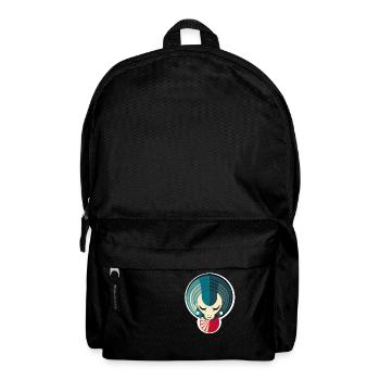 Abstract Widder - Rucksack - Schwarz - Vorne
