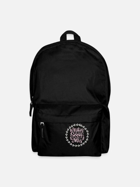 Wishes for the soon to be Mrs - Rucksack - Schwarz