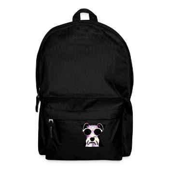 Chien propriétaire chien propriétaire chiens terrier chien - Sac à dos - noir - Devant