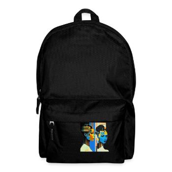 La vision futuriste de Klimt - Sac à dos - noir - Devant