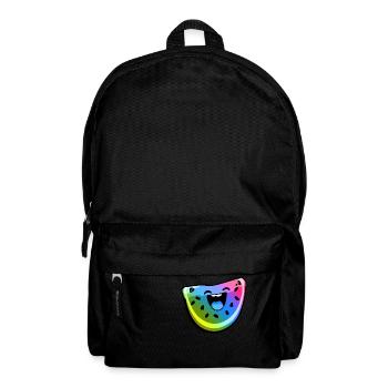 Pastèque Bande dessinée colorée - Sac à dos - noir - Devant