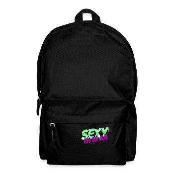 Happy Vegan Meal Bday Gift Idea Go Vegan Food - Sac à dos - noir - Devant