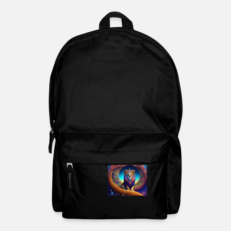 Lion - Backpack - black