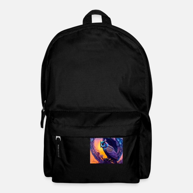 Owl - Backpack - black