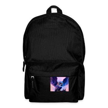 Eule - Rucksack - Schwarz - Vorne