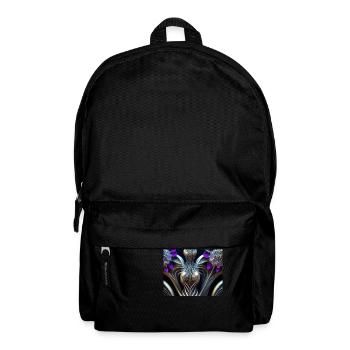 Abstract Female - Backpack - black - Front