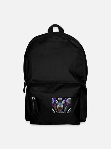 Abstract Female - Backpack - black