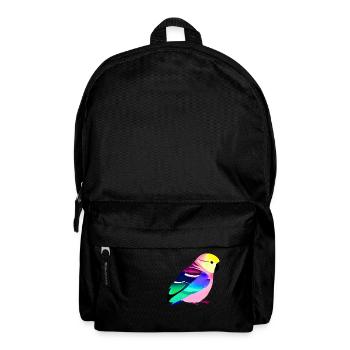 Cockatiel Bird Budgie Bird Propriétaire - Sac à dos - noir - Devant