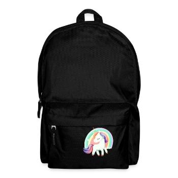 Cute unicorn - Sac à dos - noir - Devant