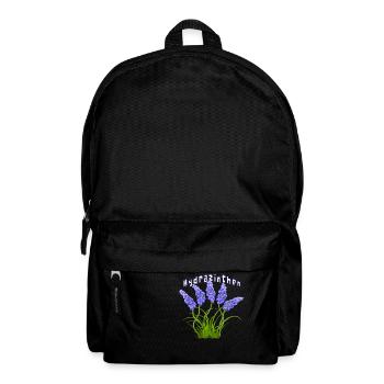 Hydrazinthen - Hydra-Hyazinthen - Rucksack - Schwarz - Vorne