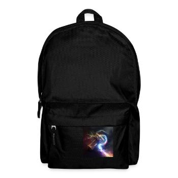 Mjolnir, the hammer of the mighty nordic god Thor - Backpack - black - Front