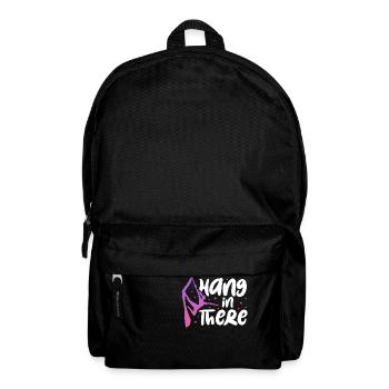 Hang in there - Rucksack - Schwarz - Vorne