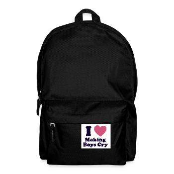 i Love making Boyscry - Rucksack - Schwarz - Vorne