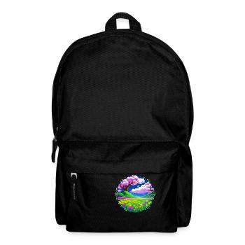 Rosa Sommer - Rucksack - Schwarz - Vorne