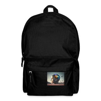 Offene Gedanken Wüste - Rucksack - Schwarz - Vorne