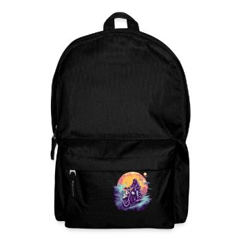 Rocker Biker Chopper - Rucksack - Schwarz - Vorne