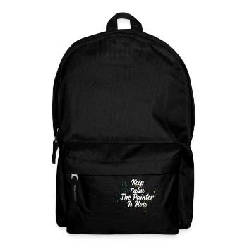 Keep Calm The Painter Is Here Profession Job - Rucksack - Schwarz - Vorne