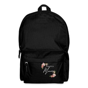 Team de la mariée floral - Sac à dos - noir - Devant