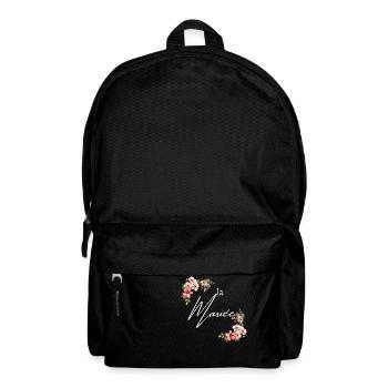 La mariée floral - Sac à dos - noir - Devant