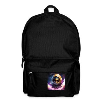 Bunter Weltraumpirat - Rucksack - Schwarz - Vorne