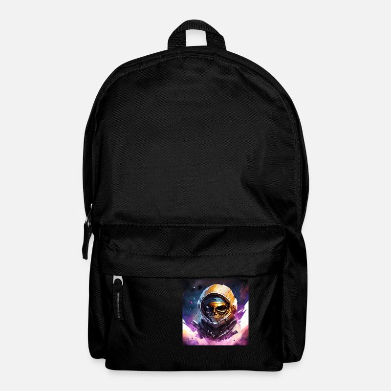 Bunter Weltraumpirat - Rucksack - Schwarz