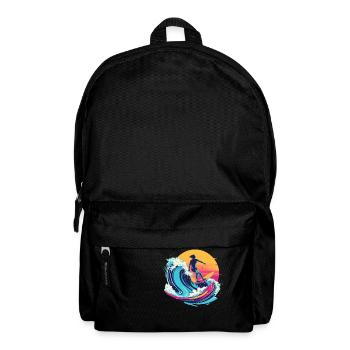 Ken the surfer - Backpack - black - Front