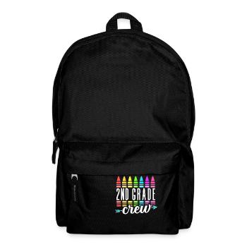 2. Klasse Squad Lehrerteam zweite Klasse rockt K - Rucksack - Schwarz - Vorne