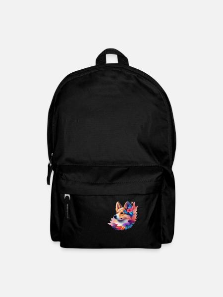 Hunde Portrait - Rucksack - Schwarz