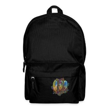 Feder - Rucksack - Schwarz - Vorne