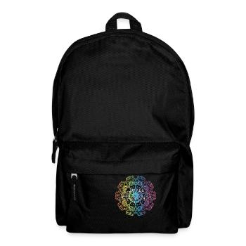 Live a life full of colors - Backpack - black - Front