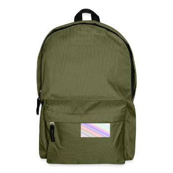 Linie - Rucksack - Olivgrün - Vorne
