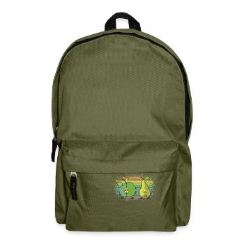 Apfel und Birne - Rucksack - Olivgrün - Vorne